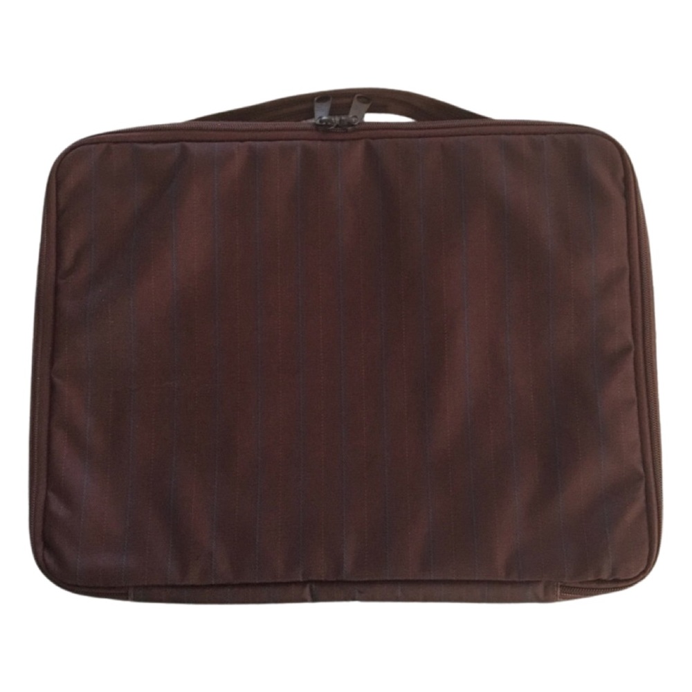 Jansport Laptop Case 15” Brown with Blue Strips